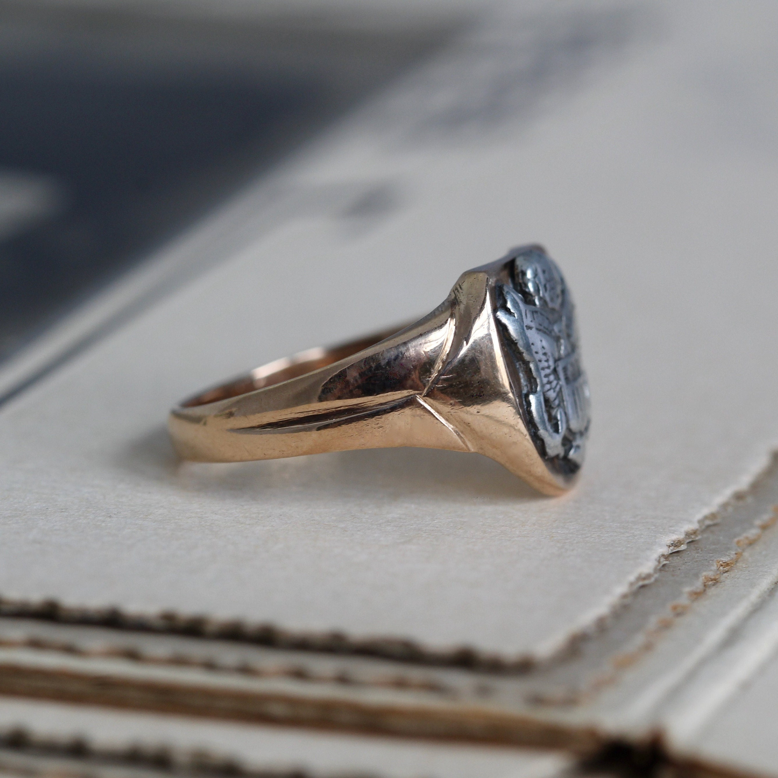 Women's army corps ring sale