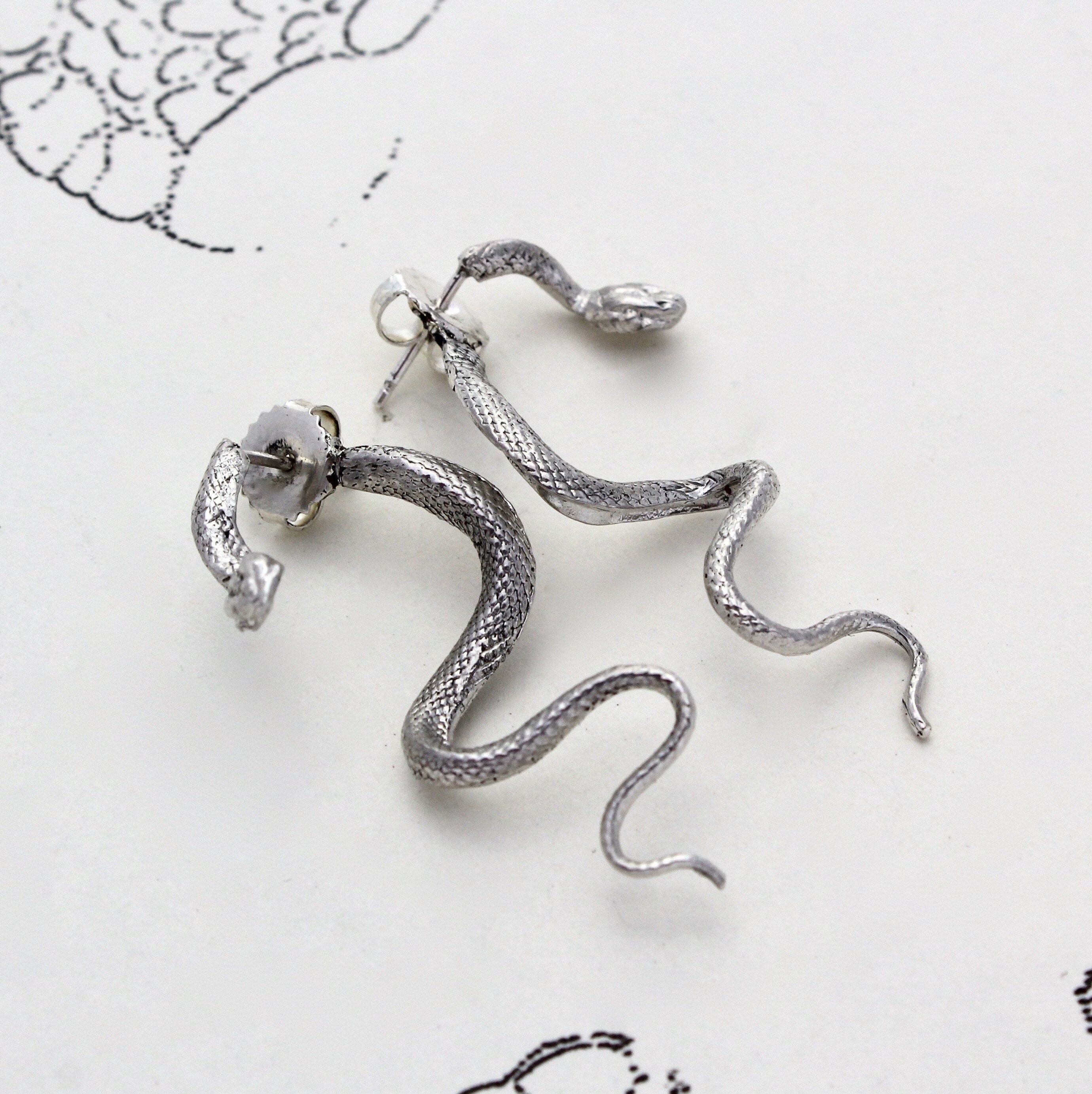 Snake online earring holder