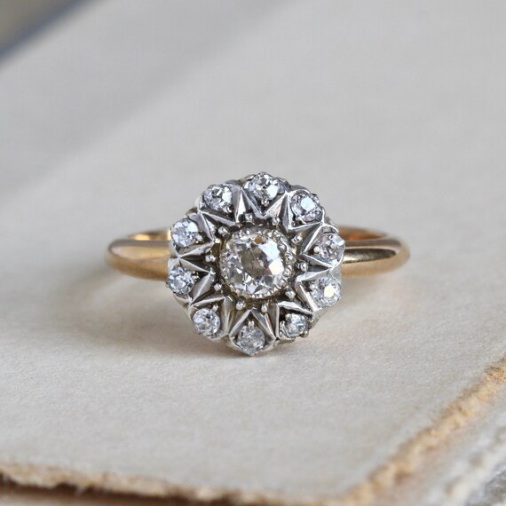 Gems and Jewels 1.50 Ct Cushion & Round Cut Cteated Red Garnet & Cubic Zirconia 14k Yellow Gold FinishStarburst Design Wedding Engagement Ring Halo Bridal Sets Gems and Jewels 1.50 Ct Cushion & Round Cut Cteated Red Garnet & Cubic Zirconia 14k Yellow Gold FinishStarburst Design Wedding Engagement Ring Halo Bridal Sets