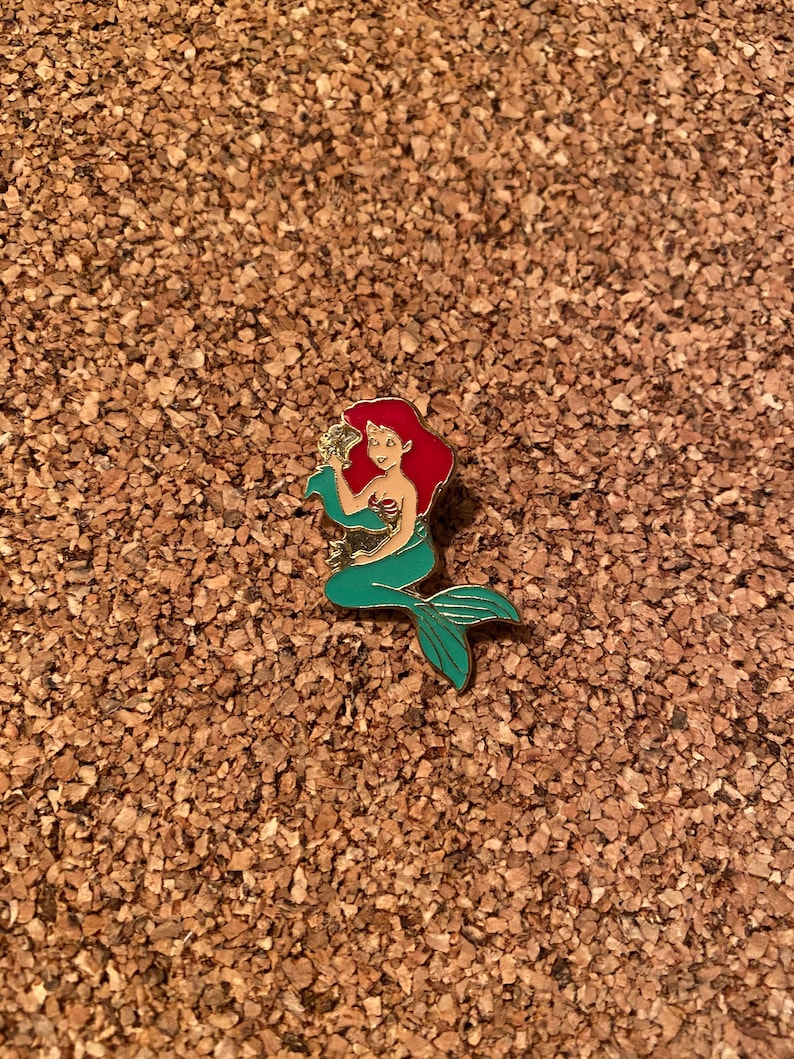 Little Mermaid vintage pin
