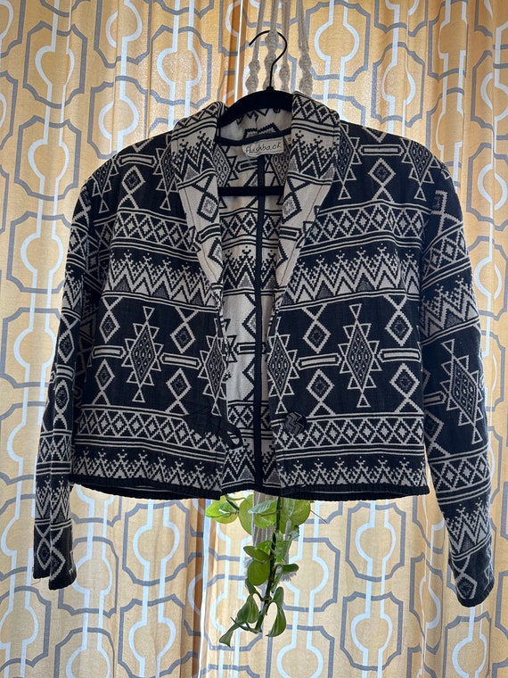 Vintage 80s 90s crop Flashback Jacket