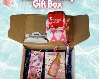 Valentines Day Gift Box for Women & Pearl bracelet Gift Basket, Valentines Gift Box, Valentines Gift Basket, Valentine Gift Box for Wife