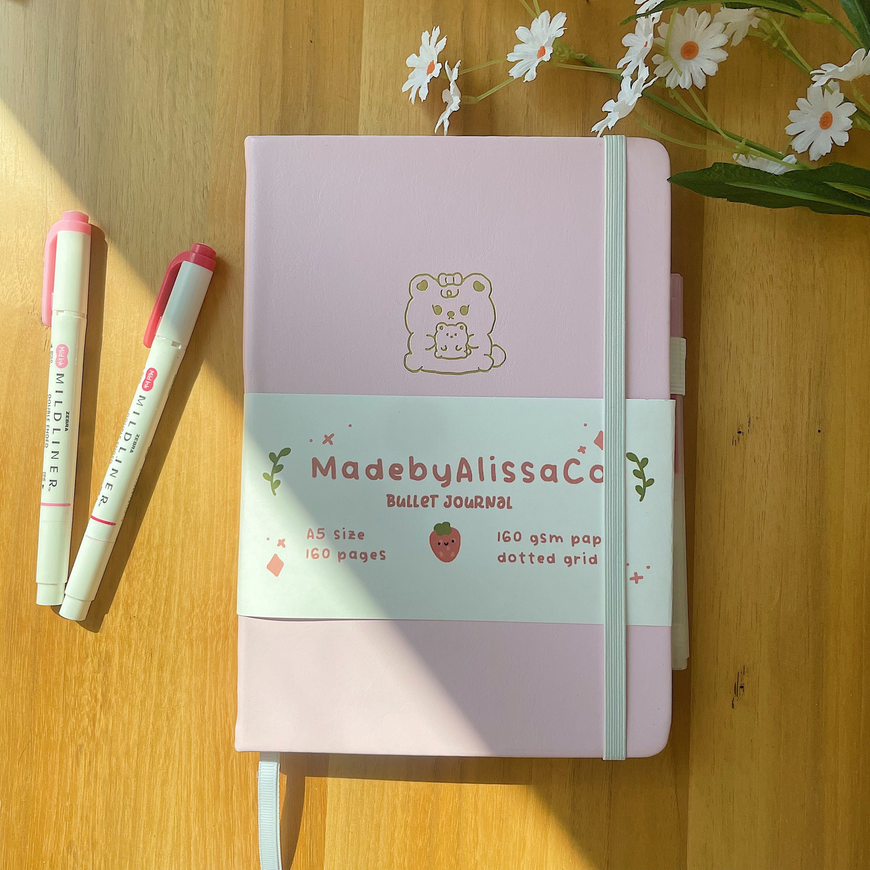 Coquette Heart Journal/ Notebook: Bullet Journal, notebook, diary,  aesthetic school notebook