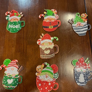 Posavasos Diamond Art 8 piezas