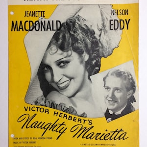 RODGERS & HAMMERSTEIN! 2 Sheet Musics, MacDonald/Eddy&#39;s &#39;Neath the Southern Moon and No Other Love