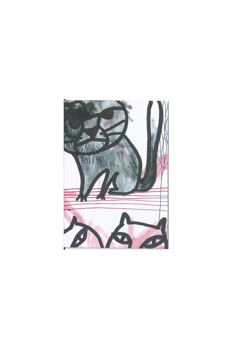Atc Aceo Card Cat Cat Lover Gift Funny Cat Aceo Original Cat Painting Black Cat Aceo Cat Aceo Cat Art Cat Gifts Artist Trading Cards Art Collectibles Vadel Com