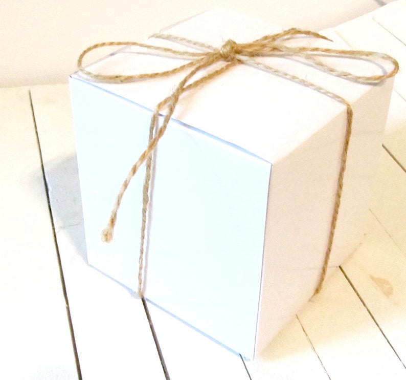 Set Of 50 White Gift Cupcake Boxes 4 X Box Set Of 50 White Gift Cupcake Boxes 4 X Box