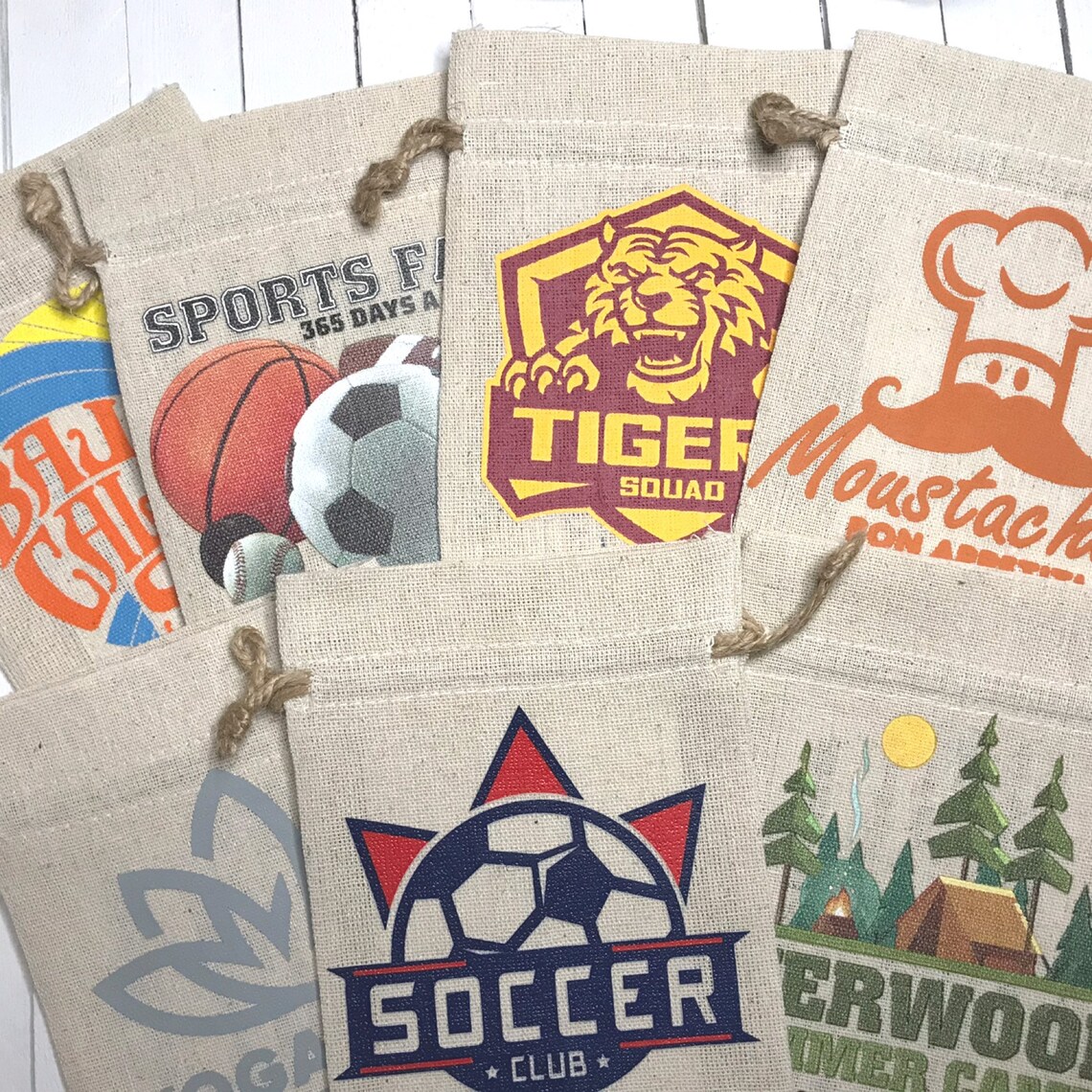 Small Linen Drawstring Bags Jewelry Bags Wedding Favor Etsy