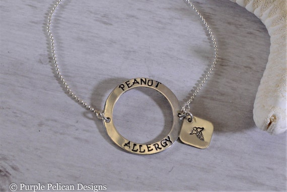 Nut shop allergy necklace