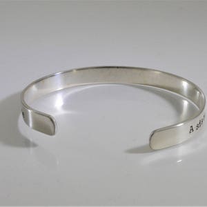 A Sister is God's Way of Making Sure We Never Walk Alone Cuff Bracelet ...