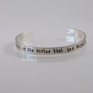 Best Friend Bracelet - A dear friend is the sister...