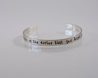 Best Friend Armband - Eine gute Freundin ist die Schwester...