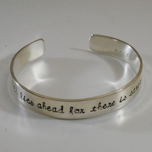 F---K CANCER bracelet - Fear not what lies ahead for there is strength behind you
