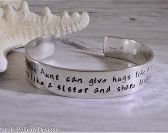 Pulsera brazalete regalo tía - Sólo una tía...