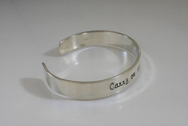 Carry On My Wayward Son Cuff Bracelet image 4