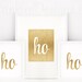 Printable Christmas Party Decorations Ho Ho Ho Printable | Etsy