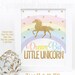 Dream Big Little Unicorn Sign Printable Unicorn Nursery Decor - Etsy