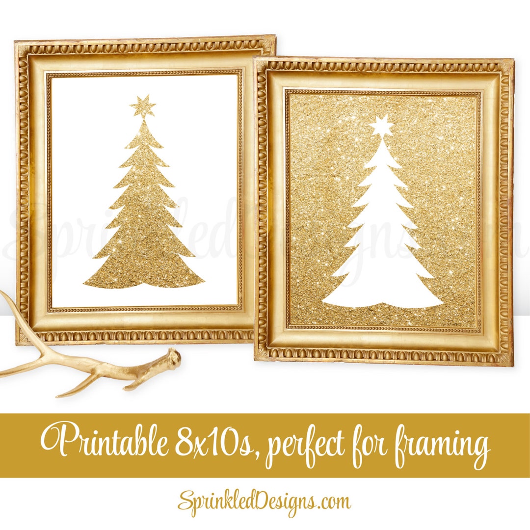 Printable Christmas Decorations Printable Holiday Mantle - Etsy