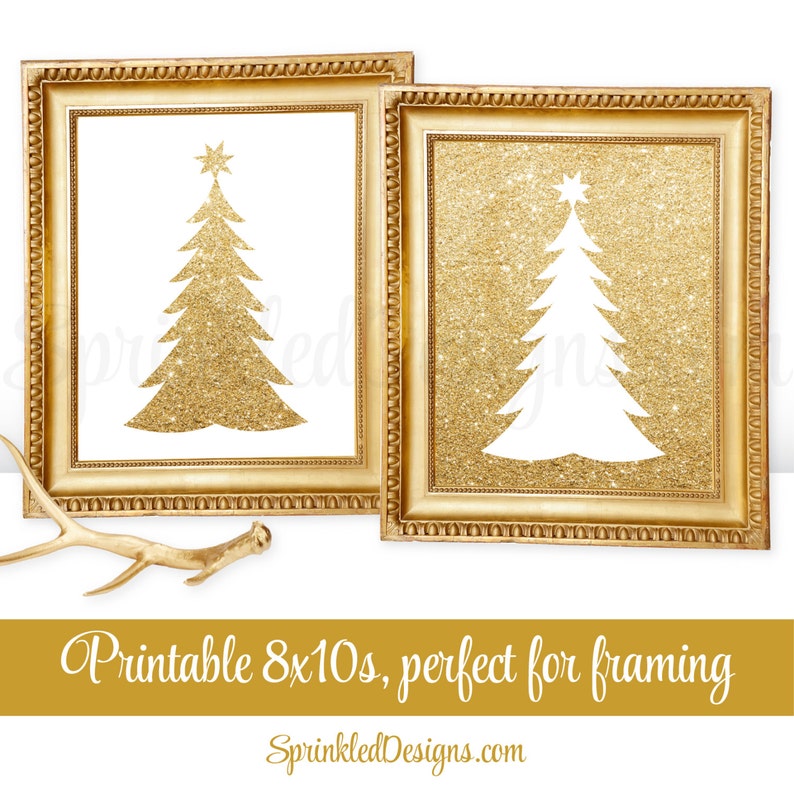 Printable Christmas Decorations Printable Holiday Mantle | Etsy