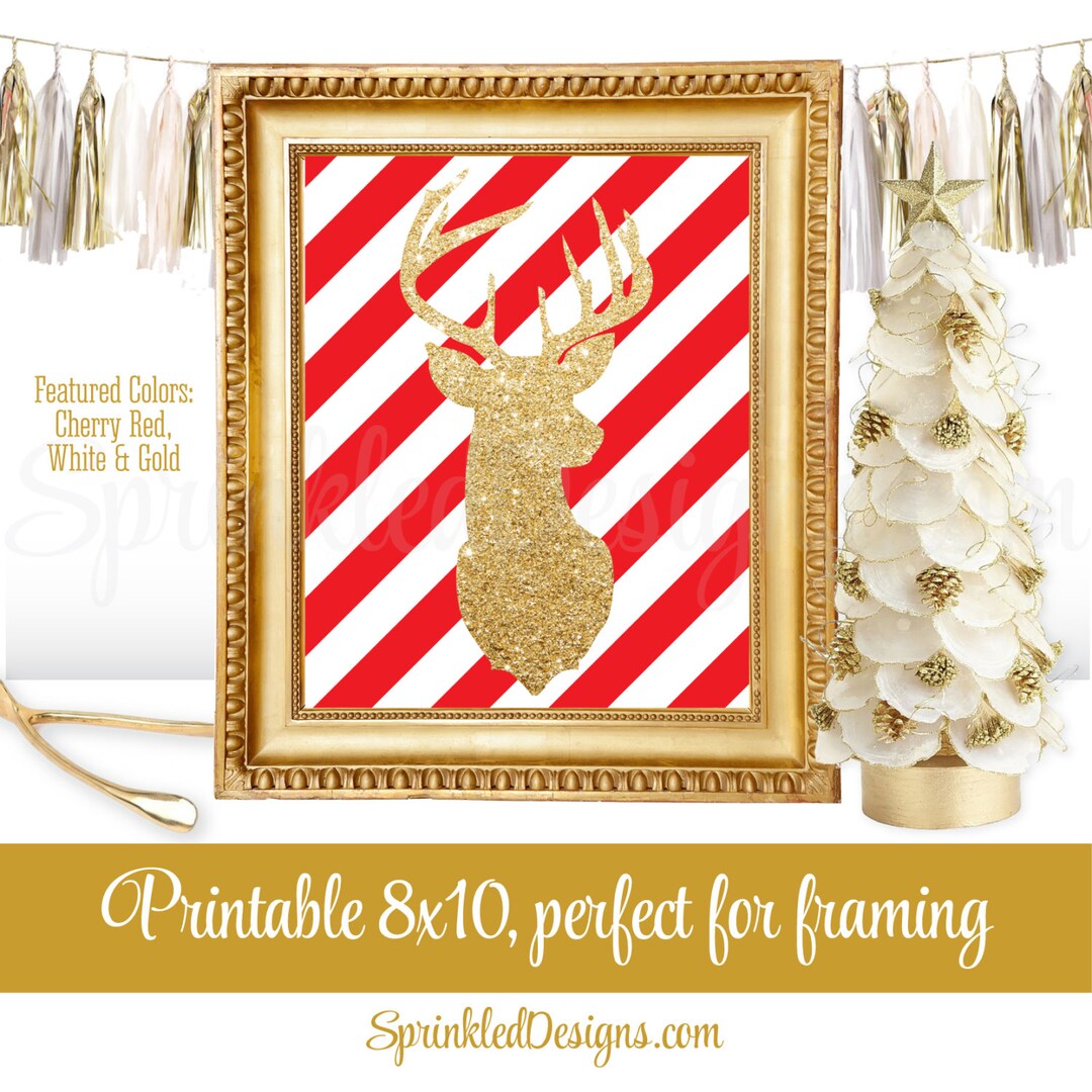 Printable Christmas Decorations Printable Holiday Decor - Etsy