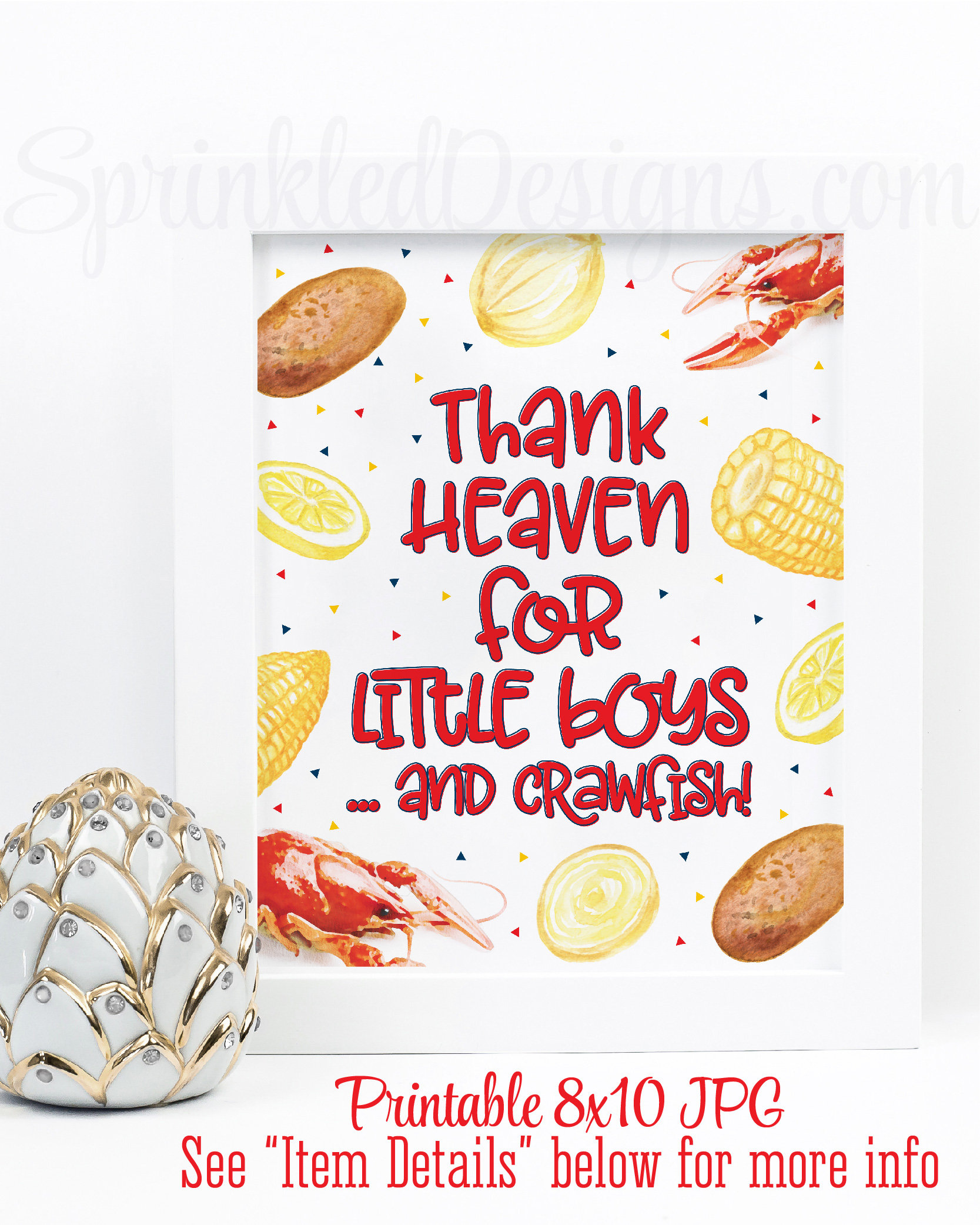 Crawfish & Seafood Party Supplies – Two Funny Girls
