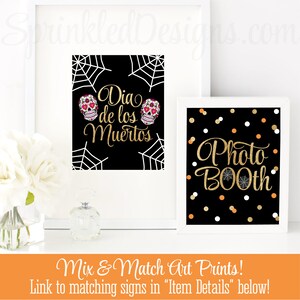 Dia De Los Muertos Decor, Day of the Dead Printable Sign, Sugar Skulls ...