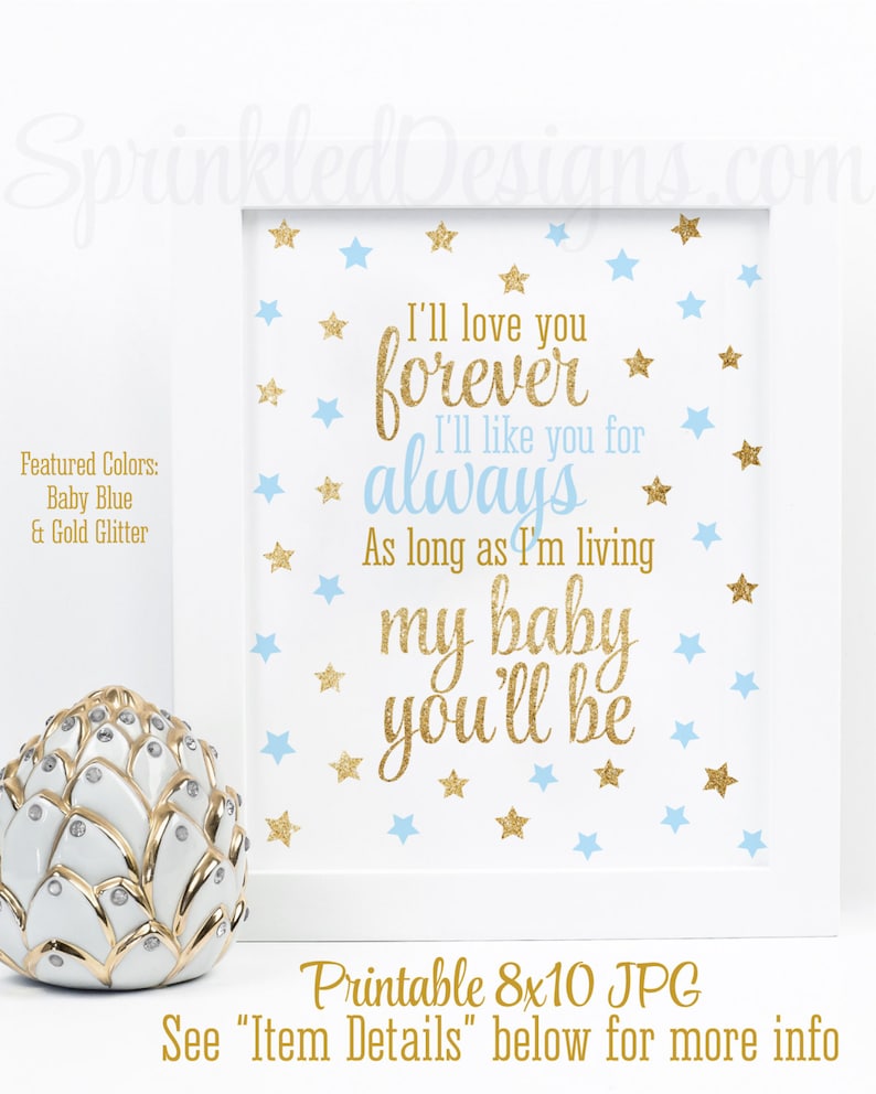I Ll Love You Forever Like You For Always My Baby Etsy I Ll Love You Forever Like You For Always My Baby Etsy