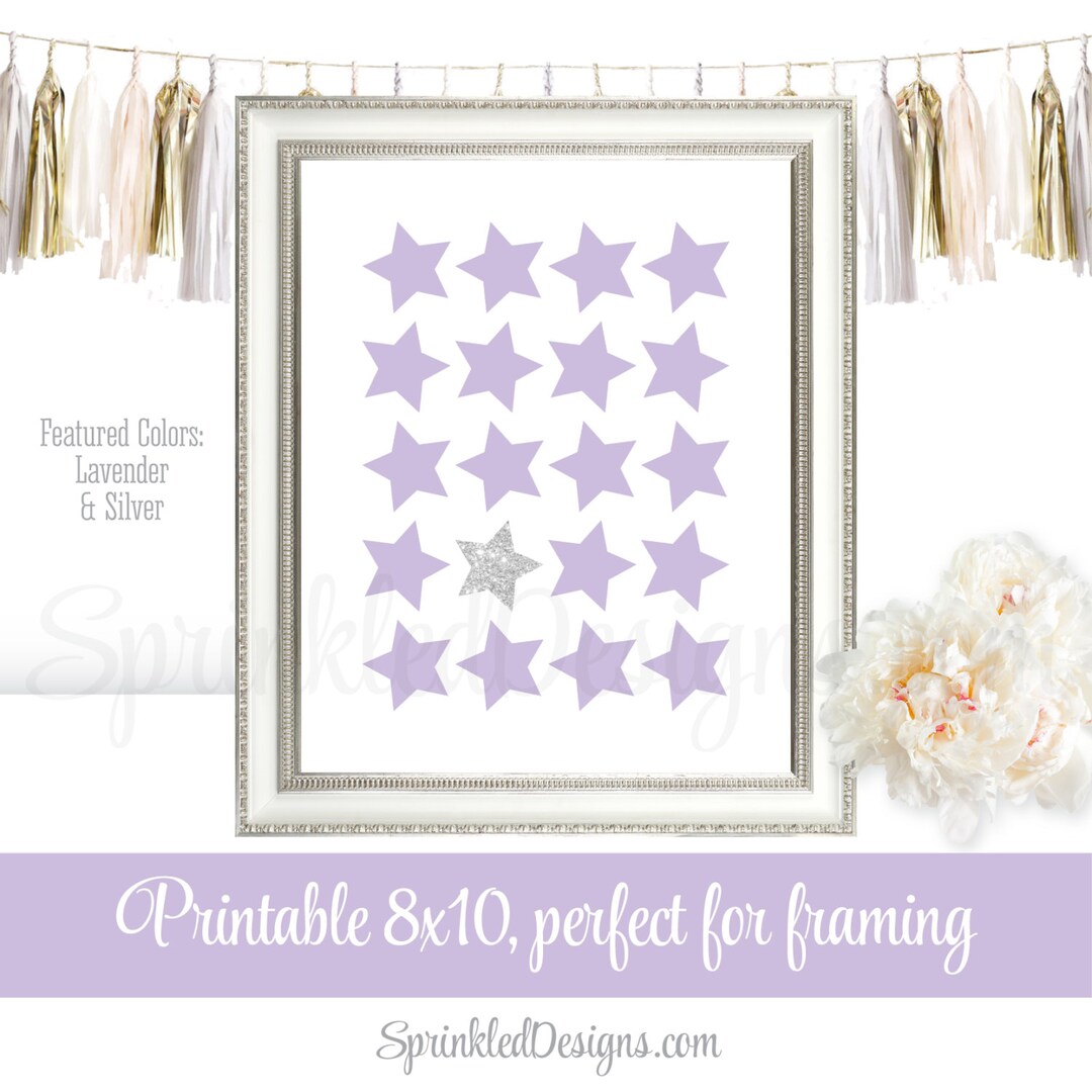 Twinkle Twinkle Little Star Printable Stars Nursery Art - Etsy