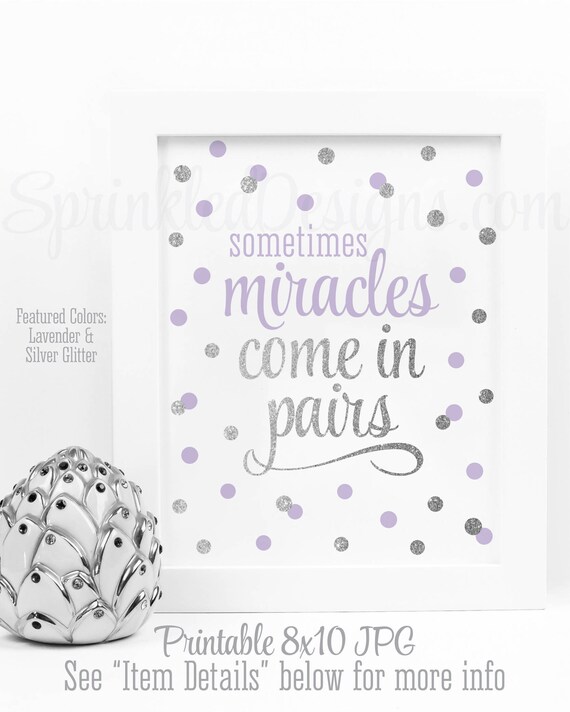 twin nursery wall decor