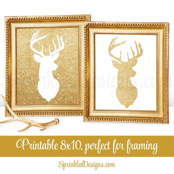 Featured image of post Gold Deer Head Decor - Deer head wall decor is an authentic and whimsical way of adding class and character to a room.