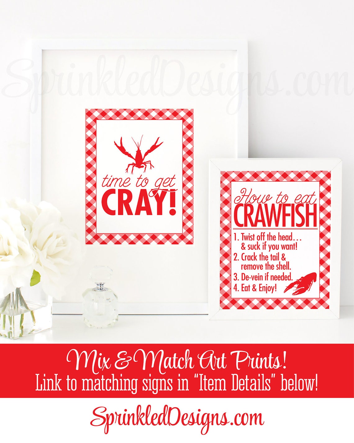 Crawfish Boil Decorations How to Eat Crawfish Sign Crawfish - Etsy