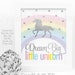 Dream Big Little Unicorn Sign Printable Unicorn Nursery Decor - Etsy