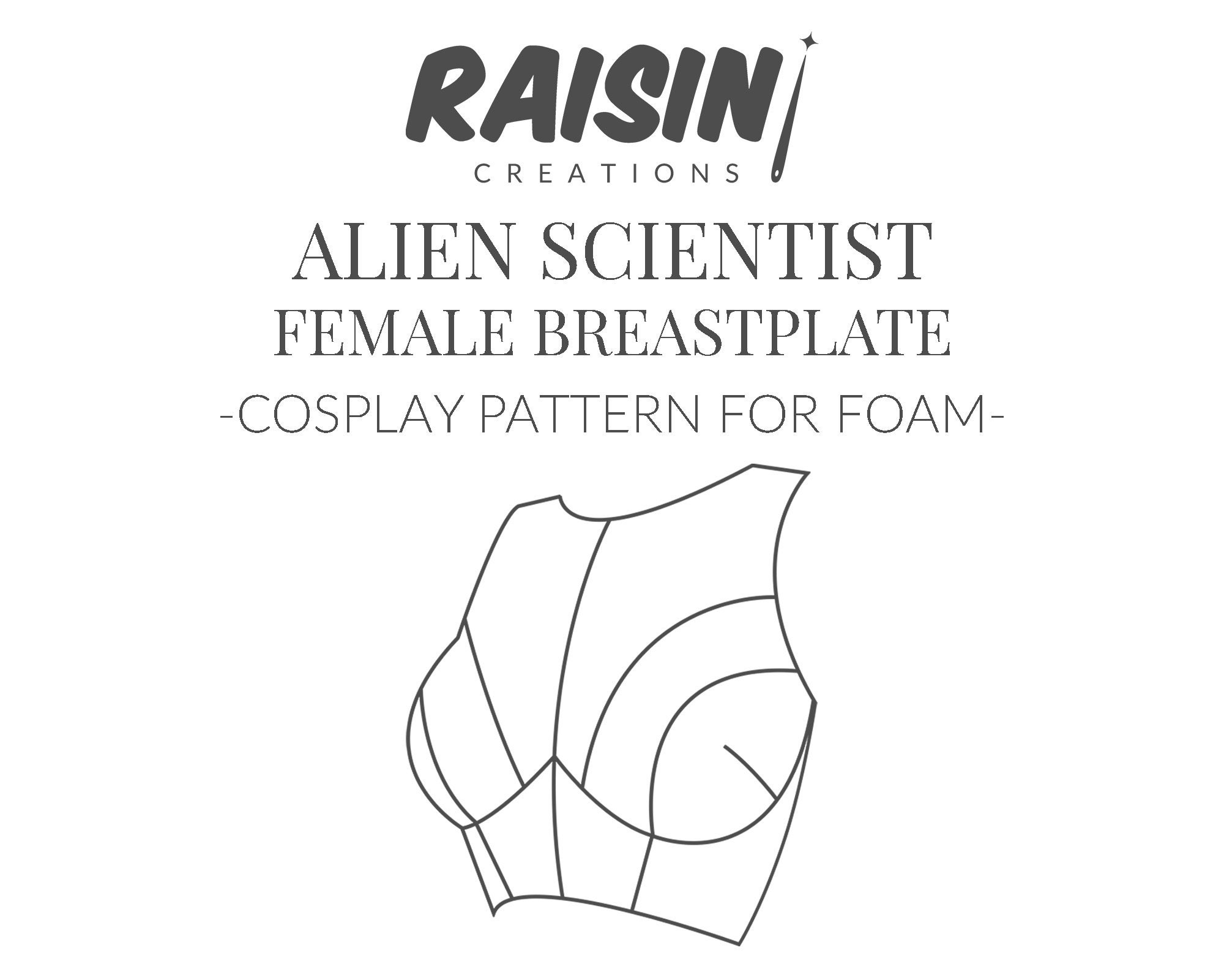 Female breastplate armor Etsy