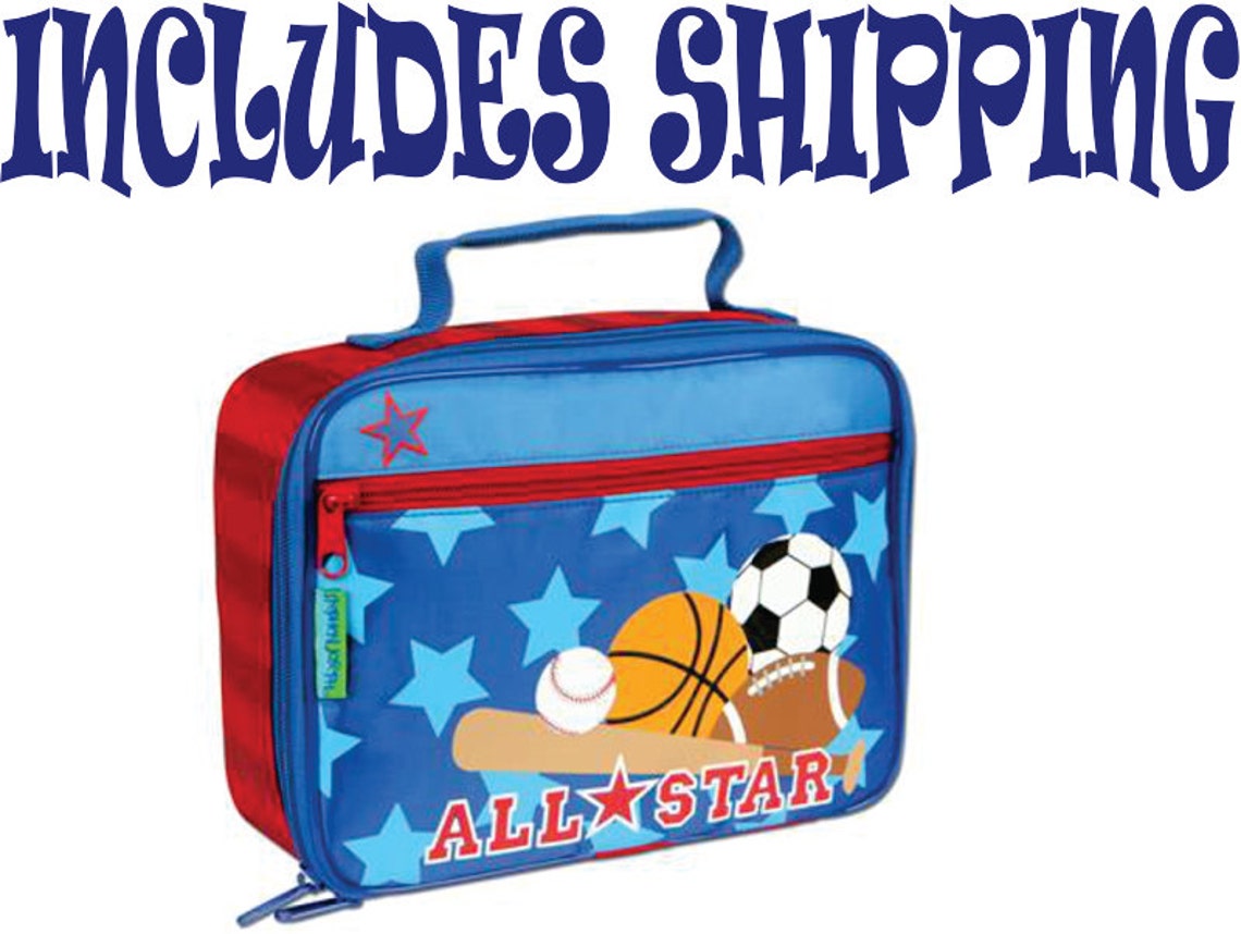 The Perfect Gift Stephen Joseph Classic Sports Lunchbox Pre Etsy