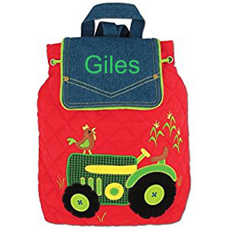 PERSONALIZED Backpack StephenJoseph Backpack Diaper Bag Signature Farm Toddler Pre School INCLUDES SHIPPING!!!