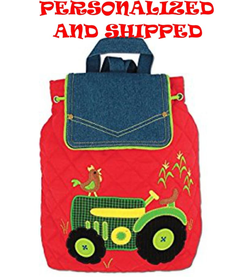PERSONALIZED Backpack StephenJoseph Backpack Diaper Bag Signature Farm Toddler Pre School INCLUDES SHIPPING!!!