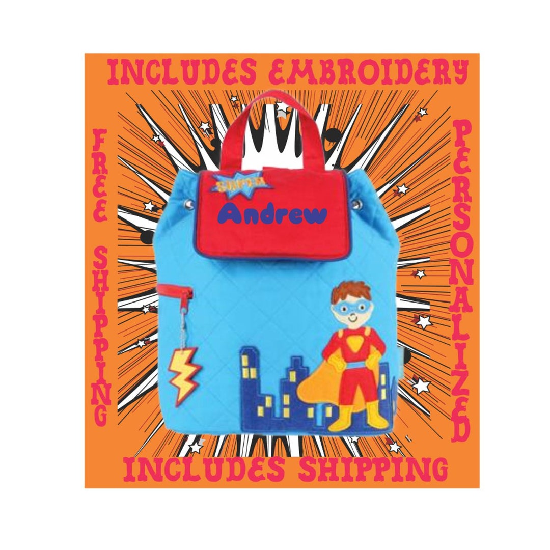 The Perfect Little Boys Gift Backpack, Stephen Joseph Personalized