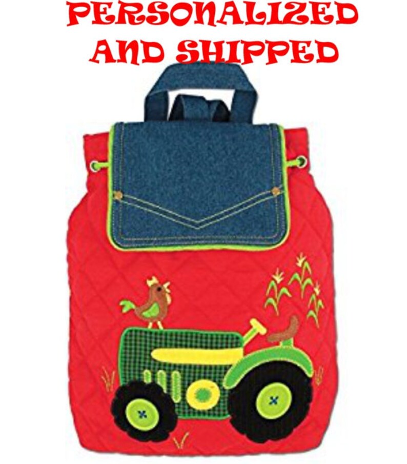 PERSONALIZED Backpack StephenJoseph Backpack Diaper Bag Signature Farm Toddler Pre School INCLUDES SHIPPING!!!
