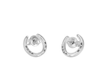 Horse Shoe Earrings by  County Equestrian Jewellers