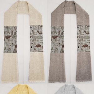 Farmers Market Kitchen Towel Boa / Scarf