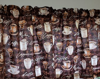 Coffee Curtains Etsy