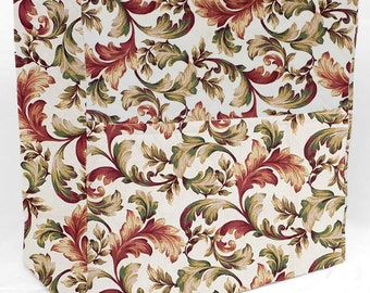 Autumn Fall Floral Leaves Bread Machine Cover