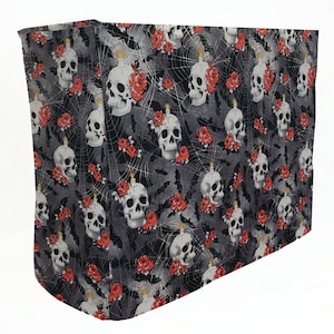 Skulls Webs & Roses Cover Compatible with Ninja Foodi Digital Air Fry Oven