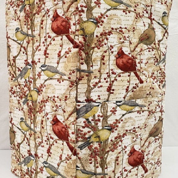 Birds & Berries Coffee Maker Cover