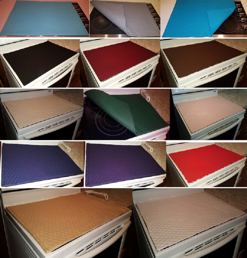 Quilted Cover & Protector for Glass/Ceramic Stove Top Cooktop Etsy