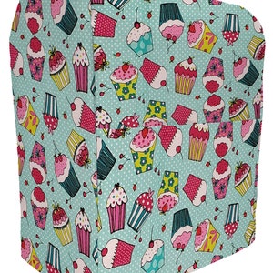 Teal Cupcake Cover Compatible with Kitchenaid Stand Mixer (Sizing Chart Located in Item Details)