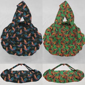 Roosters Casserole Baking Pan or Pie Plate Cozy and Carrier (2 Colors Available)