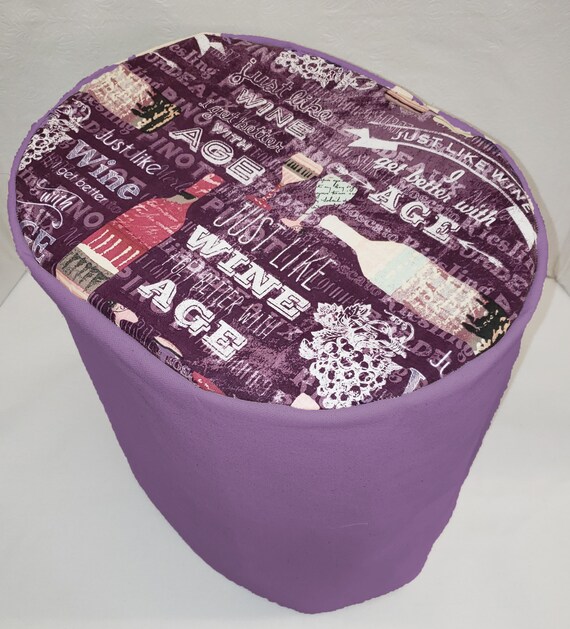 Canvas Purple Wine Cover Compatible 