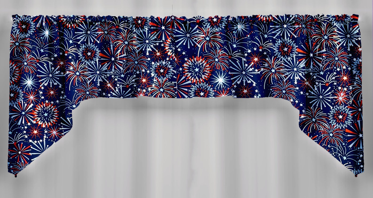 Americana Valances Curtains or Swags Etsy
