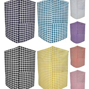 Checked Gingham Coffee Maker Cover